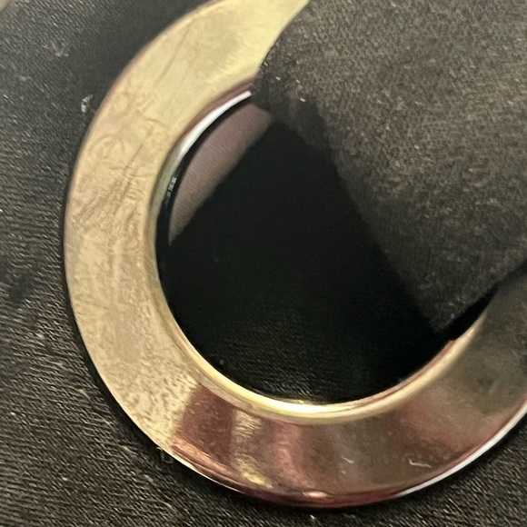 Bershka Black Cargo Skort with Silver Hoop - Picture 5 of 5